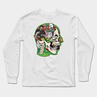 HORROR ON THE BRAIN Long Sleeve T-Shirt